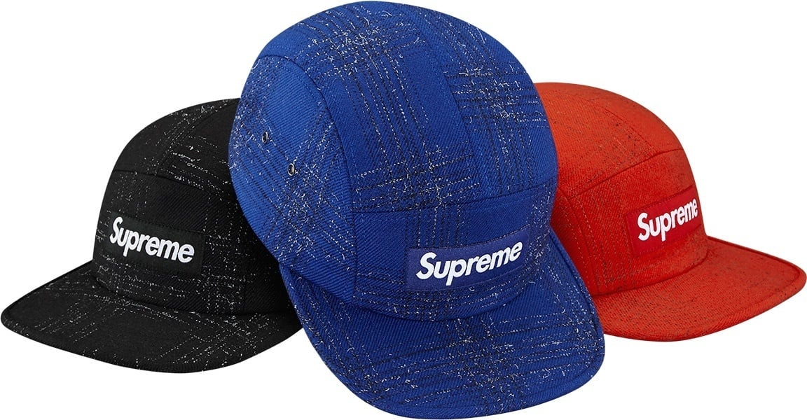 Broken Tweed Camp Cap